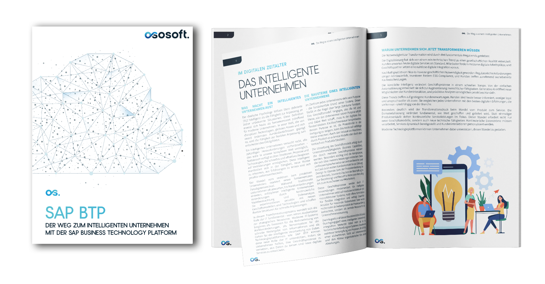 mockup intelligentes unternehmen